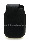 Photo 1 — Kulit Kasus dengan Klip untuk BlackBerry 9900 / 9930/9720, Hitam, tekstur besar