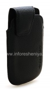 Photo 3 — Kulit Kasus dengan Klip untuk BlackBerry 9900 / 9930/9720, Hitam, tekstur besar