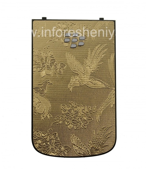 Photogallery for BlackBerry 9900 / 9930 Bold টাচ জন্য এক্সক্লুসিভ পিছনে, &quot;বার্ড&quot;, গোল্ডেন product