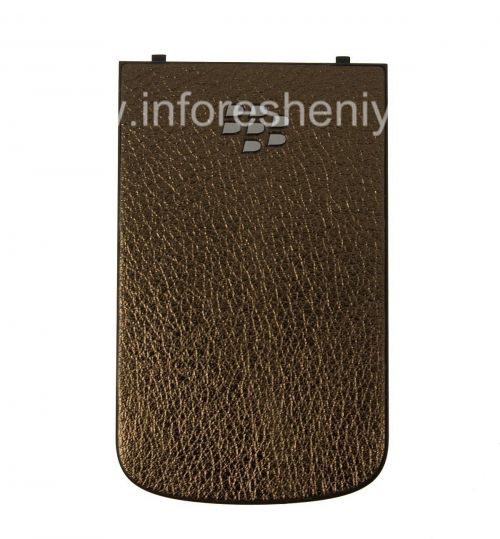 Photogallery for BlackBerry 9900 / 9930 Bold টাচ জন্য এক্সক্লুসিভ পিছনে, &quot;চকচকে চামড়া&quot; ডার্ক ব্রোঞ্জ product