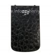 Photo 1 — Exclusivo cubierta posterior para BlackBerry 9900/9930 Bold Touch, "Reptile" Cocodrilo Negro