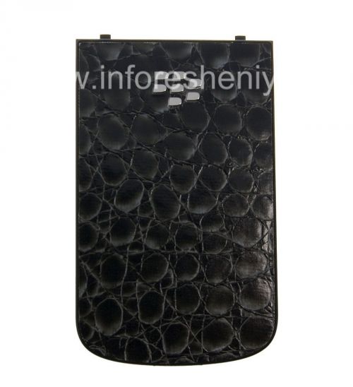 Photogallery for BlackBerry 9900 / 9930 Bold টাচ জন্য এক্সক্লুসিভ পিছনে, &quot;সরীসৃপ&quot; কুমির ব্ল্যাক product