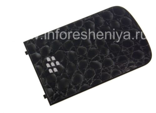 Photogallery for BlackBerry 9900 / 9930 Bold টাচ জন্য এক্সক্লুসিভ পিছনে, &quot;সরীসৃপ&quot; কুমির ব্ল্যাক product
