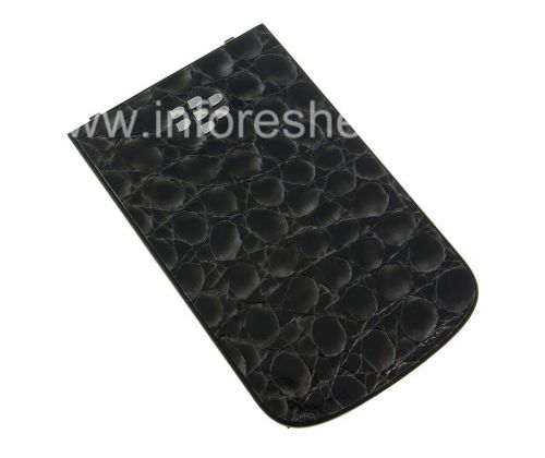 Photogallery for BlackBerry 9900 / 9930 Bold টাচ জন্য এক্সক্লুসিভ পিছনে, &quot;সরীসৃপ&quot; কুমির ব্ল্যাক product