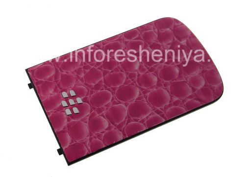Photogallery for BlackBerry 9900 / 9930 Bold টাচ জন্য এক্সক্লুসিভ পিছনে, &quot;সরীসৃপ&quot; কুমির পিঙ্ক product