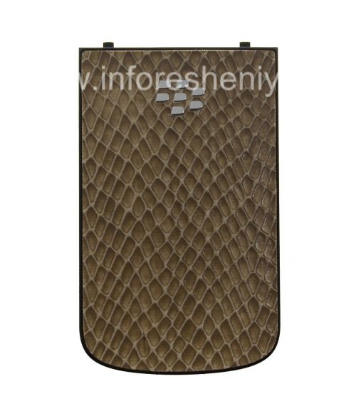 Photogallery for BlackBerry 9900 / 9930 Bold টাচ জন্য এক্সক্লুসিভ পিছনে, &quot;সরীসৃপ&quot; দ্য স্নেক ব্রাউন product