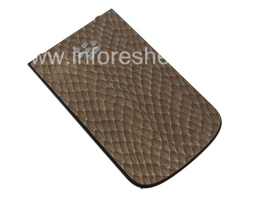 Photogallery for BlackBerry 9900 / 9930 Bold টাচ জন্য এক্সক্লুসিভ পিছনে, &quot;সরীসৃপ&quot; দ্য স্নেক ব্রাউন product