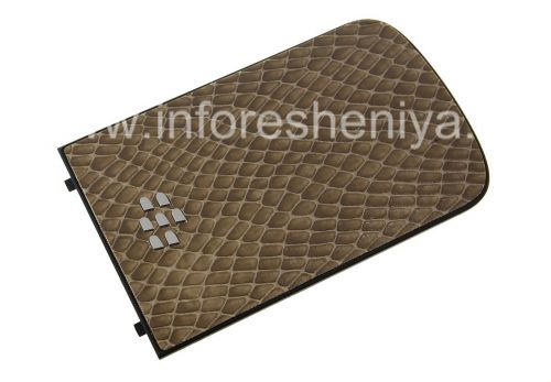 Photogallery for BlackBerry 9900 / 9930 Bold টাচ জন্য এক্সক্লুসিভ পিছনে, &quot;সরীসৃপ&quot; দ্য স্নেক ব্রাউন product