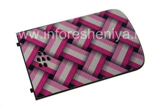 Photogallery for BlackBerry 9900 / 9930 Bold টাচ জন্য এক্সক্লুসিভ পিছনে, &quot;স্কয়ার&quot;, পিঙ্ক product