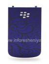 Photo 1 — Exclusive rear cover "Ornament" for BlackBerry 9900/9930 Bold Touch, Blue