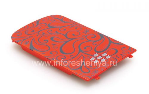 Photogallery for 独家后盖“饰品”为BlackBerry 9900 / 9930 Bold触摸, 橙 product