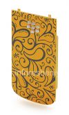 Photo 4 — Exclusive rear cover "Ornament" for BlackBerry 9900/9930 Bold Touch, Yellow