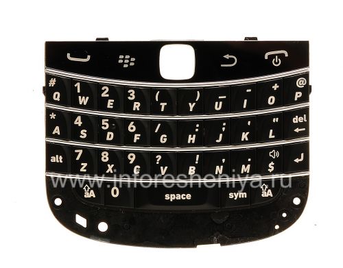 Photogallery for ブラックベリー9900/9930 Bold Touch用のオリジナルの英語キーボード, ブラック product