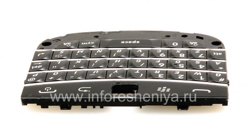 Photogallery for ブラックベリー9900/9930 Bold Touch用のオリジナルの英語キーボード, ブラック product