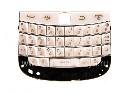 Photogallery for ブラックベリー9900/9930 Bold Touch用のオリジナルの英語キーボード, ホワイト product