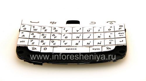 Photogallery for ブラックベリー9900/9930 Bold Touch用のオリジナルの英語キーボード, ホワイト product