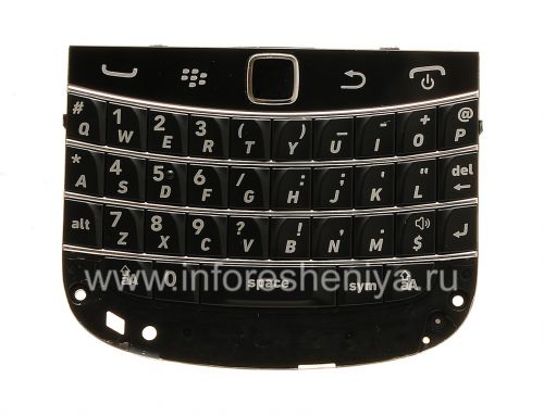 Photogallery for Asli perakitan keyboard bahasa Inggris dengan papan dan trackpad untuk BlackBerry 9900 / 9930 Bold Sentuh, hitam product