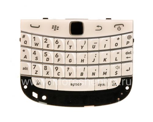 Photogallery for Asli perakitan keyboard bahasa Inggris dengan papan dan trackpad untuk BlackBerry 9900 / 9930 Bold Sentuh, putih product