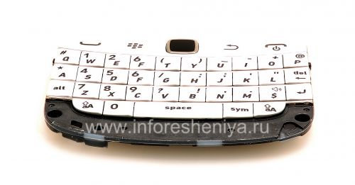 Photogallery for Asli perakitan keyboard bahasa Inggris dengan papan dan trackpad untuk BlackBerry 9900 / 9930 Bold Sentuh, putih product