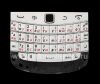 Photo 1 — Conjunto de teclado ruso blanco con la placa y el trackpad BlackBerry 9900/9930 Bold Touch, Color blanco
