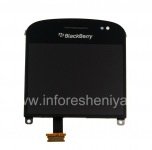 Screen LCD + touch screen (Touchscreen) assembly for BlackBerry 9900/9930 Bold Touch, Black type 001/111