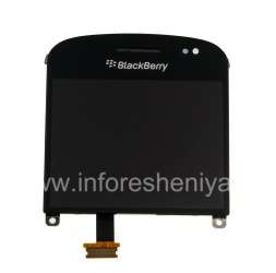 Screen LCD + touch screen (Touchscreen) assembly for BlackBerry 9900/9930 Bold Touch, Black type 001/111
