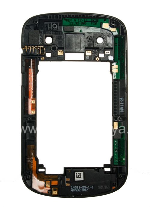 Photogallery for এনএফসি বান্ধব BlackBerry 9900 / 9930 Bold টাচ জন্য মূল মামলার মাঝের অংশ, কালো product