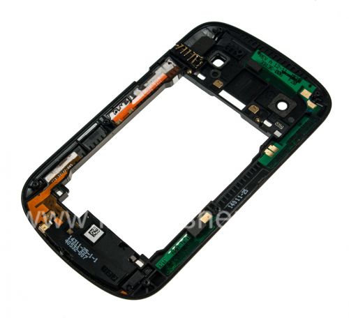 Photogallery for এনএফসি বান্ধব BlackBerry 9900 / 9930 Bold টাচ জন্য মূল মামলার মাঝের অংশ, কালো product