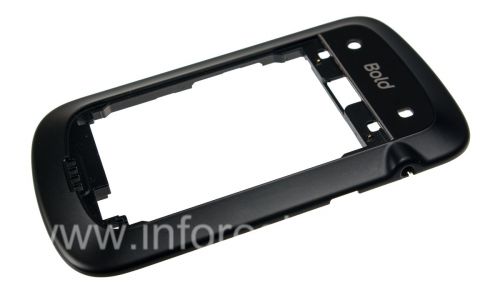 Photogallery for এনএফসি বান্ধব BlackBerry 9900 / 9930 Bold টাচ জন্য মূল মামলার মাঝের অংশ, কালো product