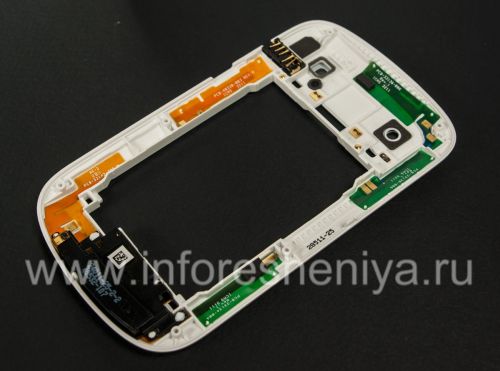 Photogallery for এনএফসি বান্ধব BlackBerry 9900 / 9930 Bold টাচ জন্য মূল মামলার মাঝের অংশ, সাদা product