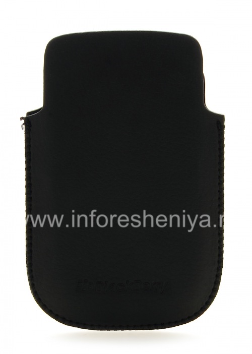 Photogallery for Isikhumba Case-pocket BlackBerry 9900 / 9930/9720, Black, okusanhlamvu Large, logo metal product