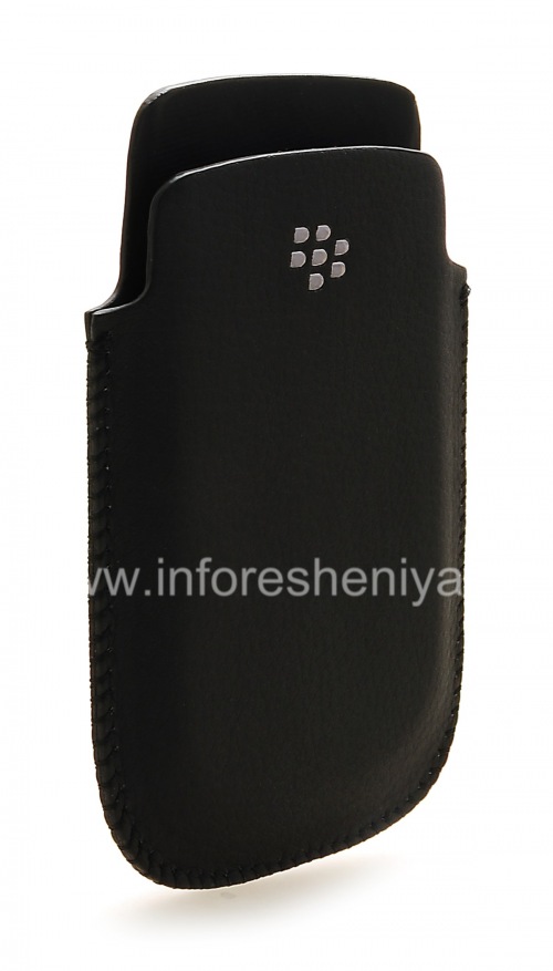 Photogallery for Isikhumba Case-pocket BlackBerry 9900 / 9930/9720, Black, okusanhlamvu Large, logo metal product