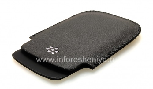 Photogallery for Isikhumba Case-pocket BlackBerry 9900 / 9930/9720, Black, okusanhlamvu Large, logo metal product