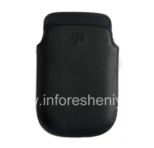 Photogallery for Isikhumba Case-pocket BlackBerry 9900 / 9930/9720, Black, ukuthungwa emihle, black plastic logo product