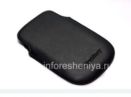 Photogallery for Isikhumba Case-pocket BlackBerry 9900 / 9930/9720, Black, ukuthungwa emihle, black plastic logo product