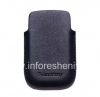 Photo 2 — 皮套口袋BlackBerry 9900 /九千七百二十零分之九千九百三十〇, 黑色，质地大型黑色塑料标志