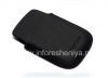 Photo 4 — 皮套口袋BlackBerry 9900 /九千七百二十零分之九千九百三十〇, 黑色，质地大型黑色塑料标志