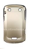 Photo 2 — Plastik tas-cover "Raindrops" untuk BlackBerry 9900 / 9930 Bold Sentuh, hitam