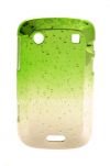 Photo 1 — Plastik tas-cover "Raindrops" untuk BlackBerry 9900 / 9930 Bold Sentuh, hijau
