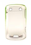 Photo 2 — Plastik tas-cover "Raindrops" untuk BlackBerry 9900 / 9930 Bold Sentuh, hijau