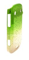 Photo 3 — Plastik tas-cover "Raindrops" untuk BlackBerry 9900 / 9930 Bold Sentuh, hijau