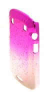 Photo 4 — Plastik tas-cover "Raindrops" untuk BlackBerry 9900 / 9930 Bold Sentuh, berwarna merah muda