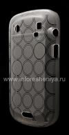 Photo 3 — সিলিকন কেস BlackBerry 9900 / 9930 Bold টাচ জন্য প্যাটার্ন "রিং" সঙ্গে বস্তাবন্দী, সাদা