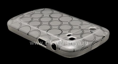 Photogallery for Silicone Case dikemas dengan pola &quot;Rings&quot; untuk BlackBerry 9900 / 9930 Bold Sentuh, putih product