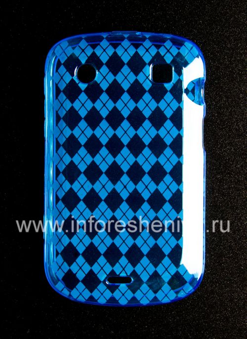 Photogallery for Silikon-Hülle verpackt Süßigkeiten Case für Blackberry 9900/9930 Bold Touch-, Hellblau product