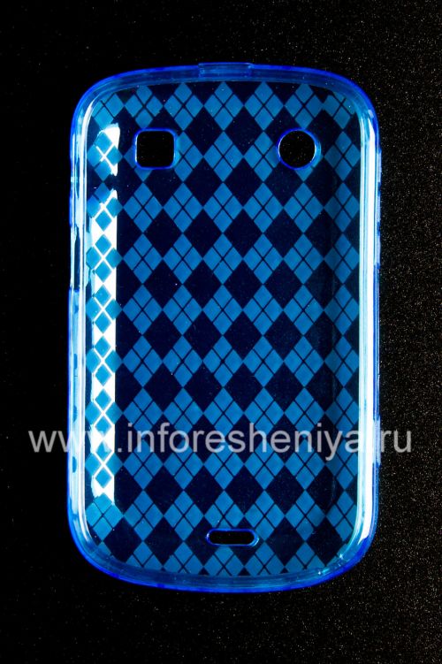 Photogallery for Silikon-Hülle verpackt Süßigkeiten Case für Blackberry 9900/9930 Bold Touch-, Hellblau product