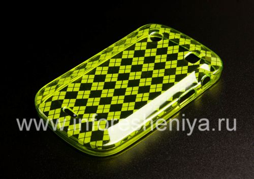Photogallery for Silikon-Hülle verpackt Süßigkeiten Case für Blackberry 9900/9930 Bold Touch-, grün product