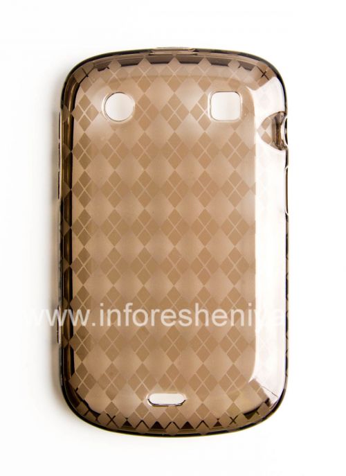 Photogallery for Silikon-Hülle verpackt Süßigkeiten Case für Blackberry 9900/9930 Bold Touch-, Gray (Rauch) product