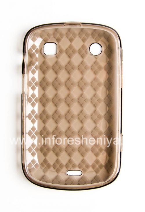 Photogallery for Silikon-Hülle verpackt Süßigkeiten Case für Blackberry 9900/9930 Bold Touch-, Gray (Rauch) product