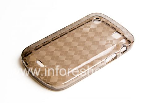 Photogallery for Silikon-Hülle verpackt Süßigkeiten Case für Blackberry 9900/9930 Bold Touch-, Gray (Rauch) product